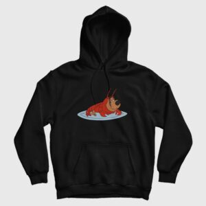 Scrappy Doo Dressed As A Lobster Hoodie