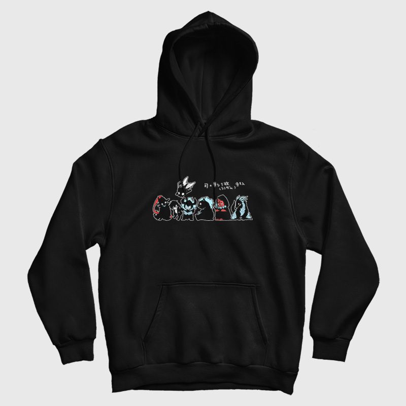 Shadow Chibi Gang Solo Leveling Hoodie Shadow Chibi Gang Solo Leveling Hoodie