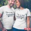 She Is My Valentine He’s My Valentine Couple Matching Unisex T-Shirt