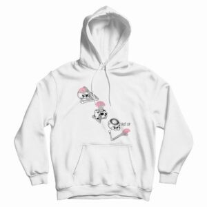 Skeleton Shut Up Brain Hoodie
