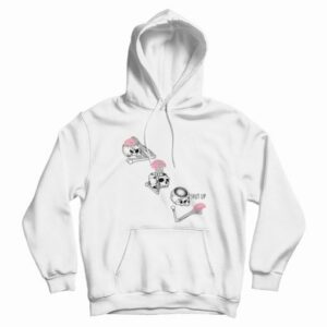 Skeleton Shut Up Brain Hoodie 3