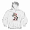 Smoking Kills Cartoon Character Hoodie