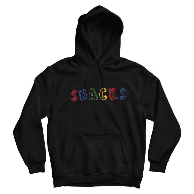 Snacks Colorful logo Coolest Hoodie Snacks Colorful logo Coolest Hoodie