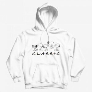 Snoopy Classic Friends TV Show Hoodie