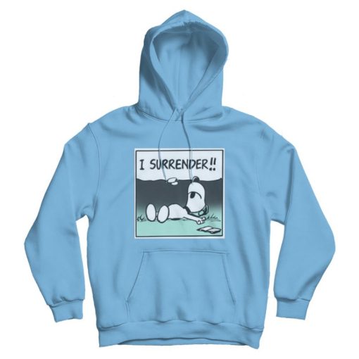 Snoopy I Surrender Hoodie Snoopy I Surrender Hoodie