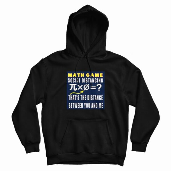 Social Distancing Math Game Hoodie