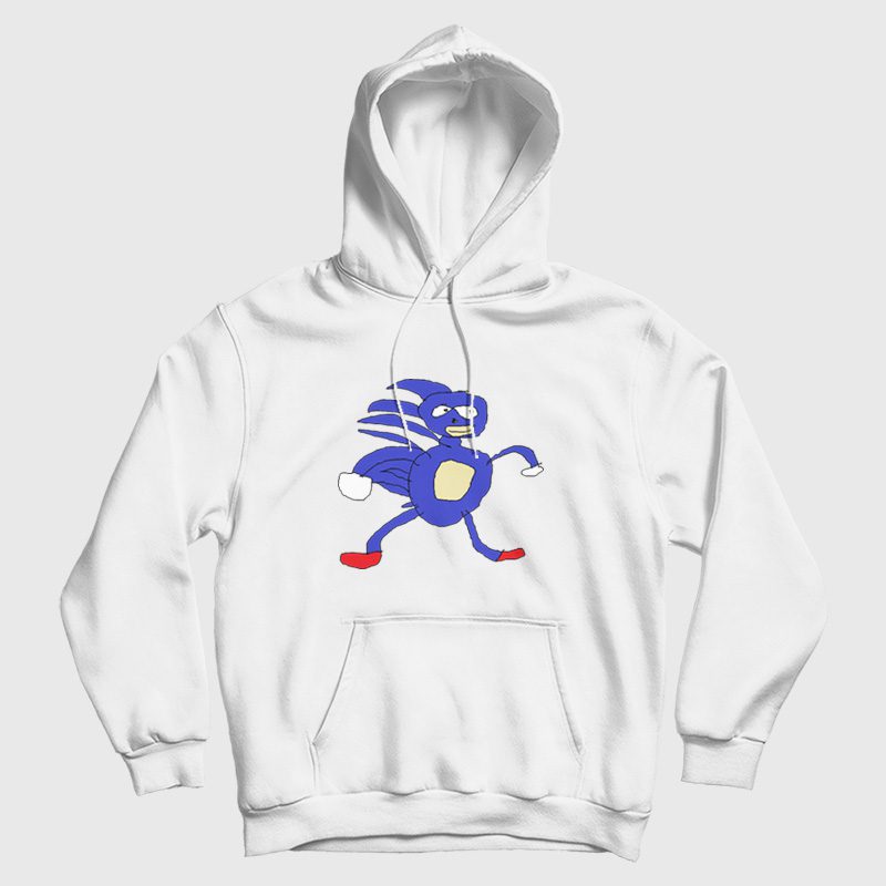 Sonic Sanic Hedgehog Hoodie Sonic Sanic Hedgehog Hoodie
