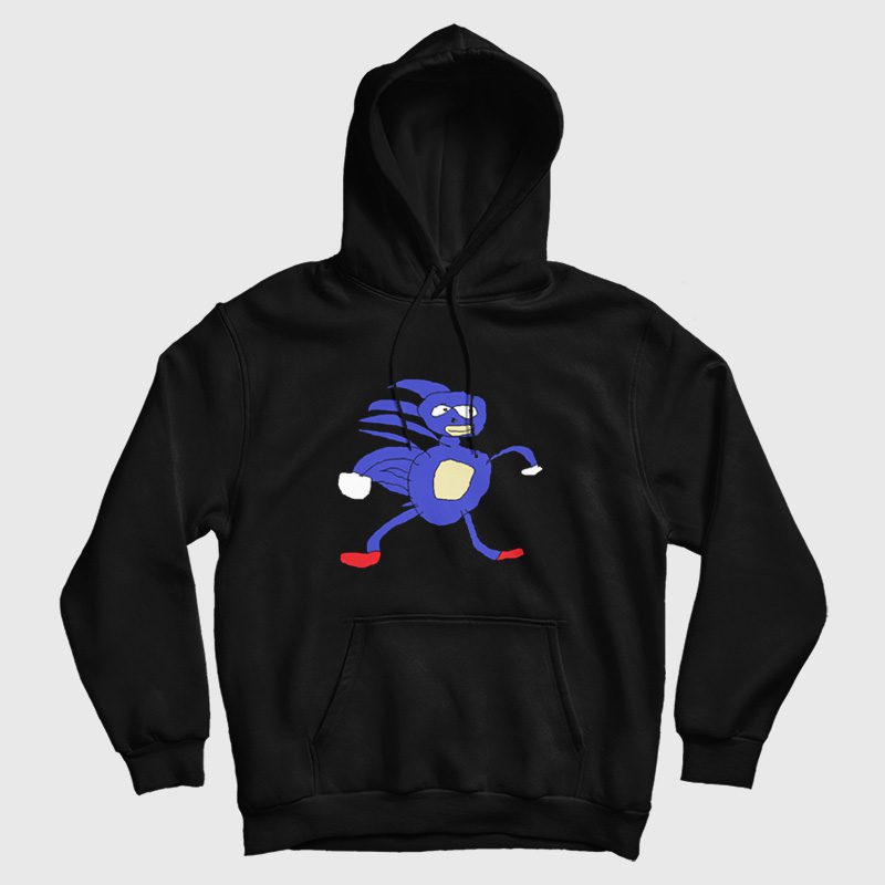 Sonic Sanic Hedgehog Hoodie Sonic Sanic Hedgehog Hoodie