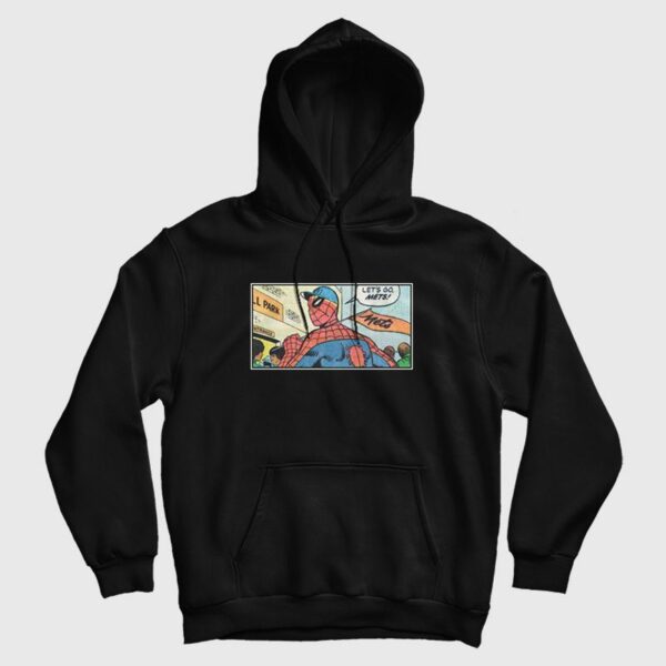 Spider Man Lets Go Mets Hoodie
