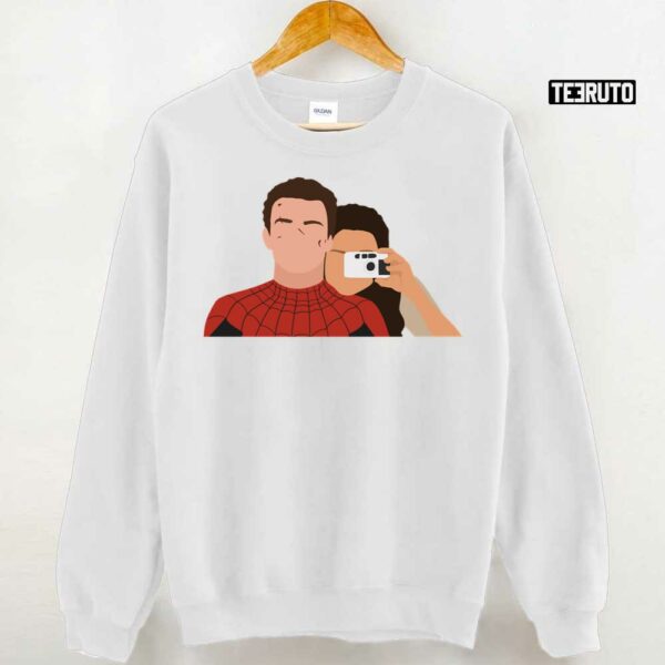 Spider-Man Tom Holland And Zendaya Mj Unisex T-Shirt