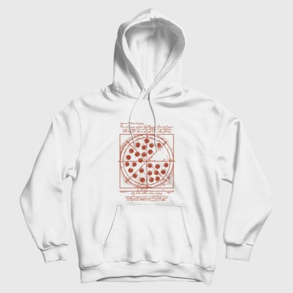 Spider-Man Vitruvian Pizza Hoodie Tom Holland