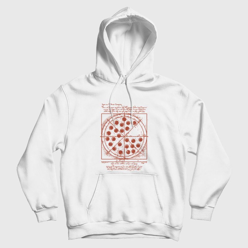 Spider-Man Vitruvian Pizza Hoodie Tom Holland Spider-Man Vitruvian Pizza Hoodie Tom Holland