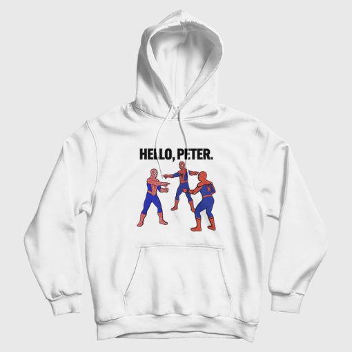 Spiderman Hello Peter Hoodie Spiderman Hello Peter Hoodie