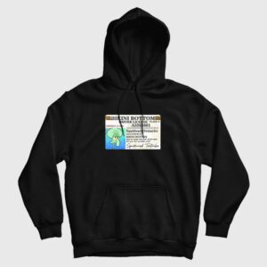 Squidward Bikini Bottom Driver License Hoodie
