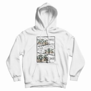 Star Wars Mandalorian Baby Yoda The Child Protect Attack Snack Hoodie