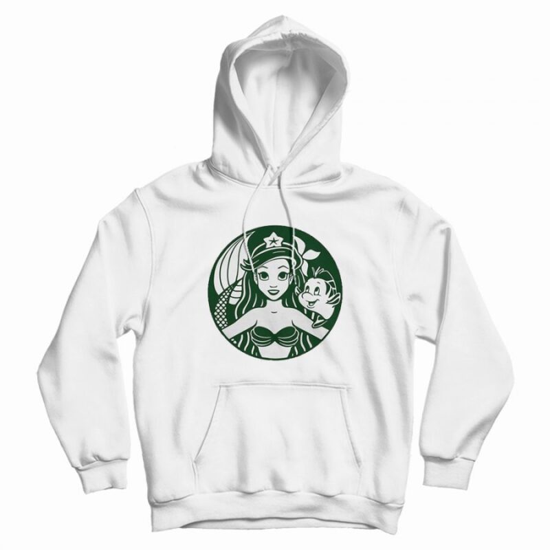 Starbucks Ariel Princess Mermaid Hoodie Starbucks Ariel Princess Mermaid Hoodie