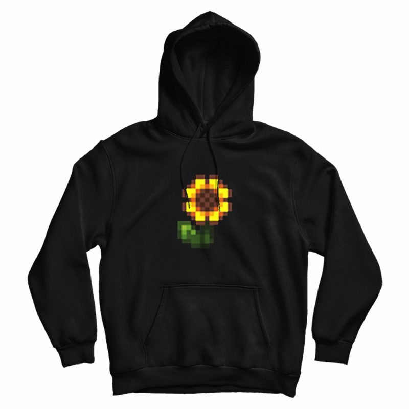 Stardew Valley Pixel Sunflower Hoodie Stardew Valley Pixel Sunflower Hoodie
