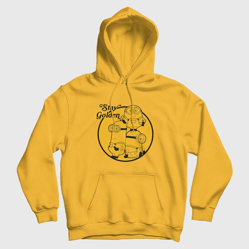 Stay Golden Minions Despicable Me Hoodie Stay Golden Minions Despicable Me Hoodie