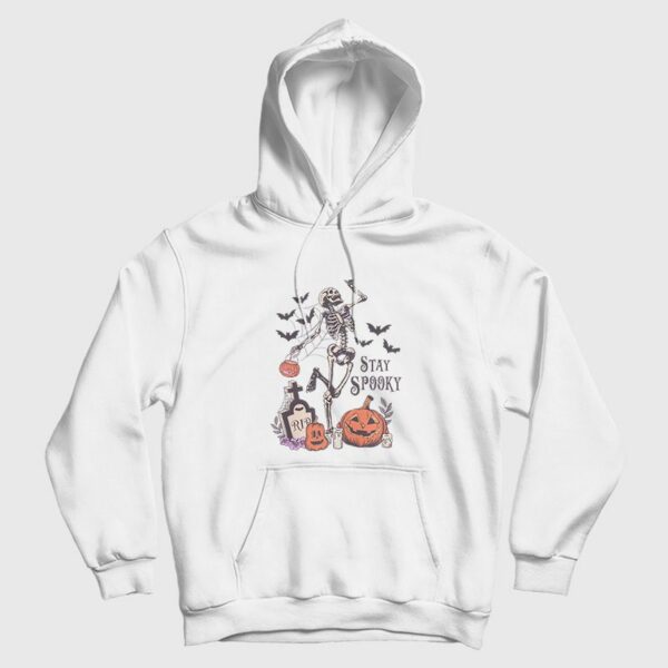 Stay Spooky Halloween Skeleton Hoodie