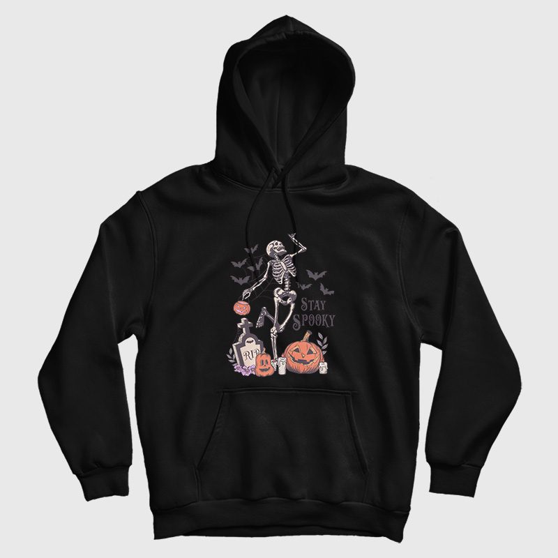 Stay Spooky Halloween Skeleton Hoodie Stay Spooky Halloween Skeleton Hoodie