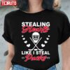 Stealing Hearts Like I Steal Pucks Unisex T-Shirt