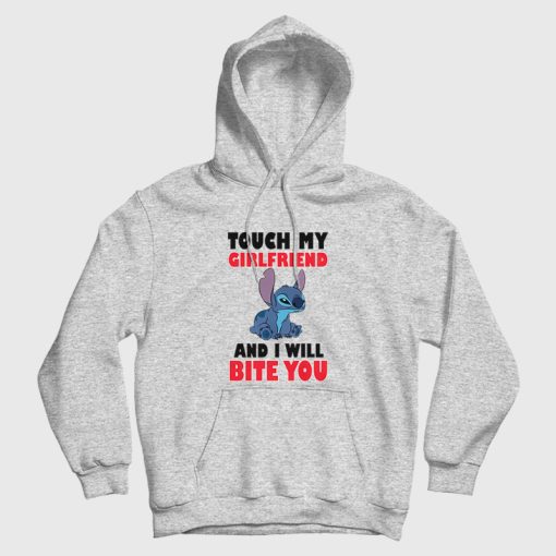 Stitch Touch My and I Will Bite You Hoodie Stitch Touch My and I Will Bite You Hoodie