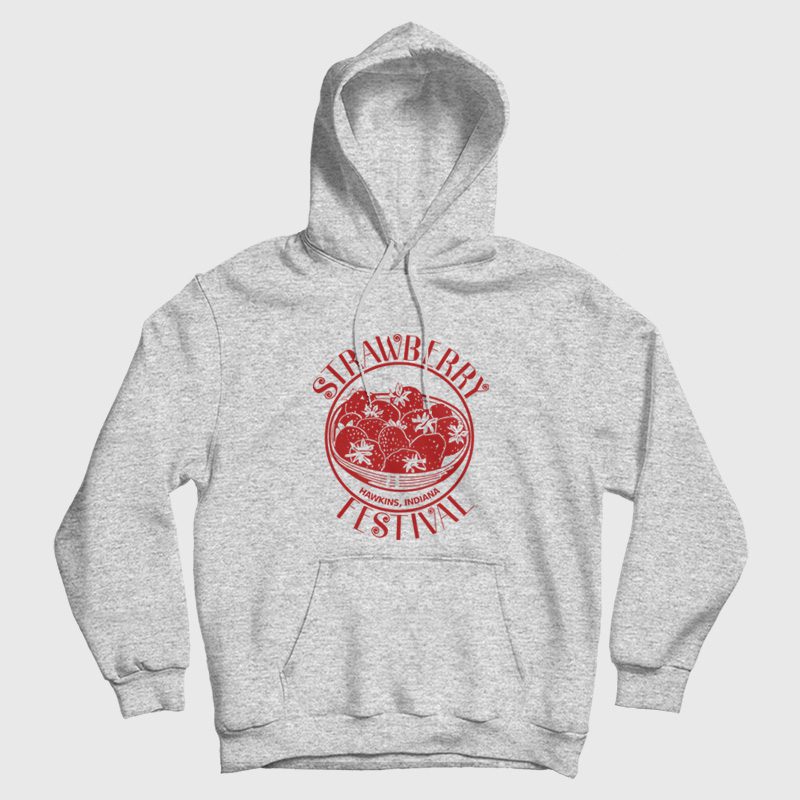 Strawberry Festival Hawkins Indiana Stranger Things Hoodie Strawberry Festival Hawkins Indiana Stranger Things Hoodie