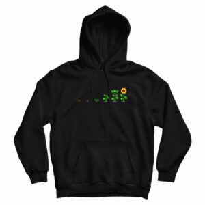 Sun Flower Stardew Valley Pixel Flower Hoodie 3