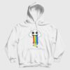Super Cute Cloud Puking A Rainbow Hoodie