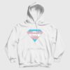 Superman Logo Trans Rights Are Human Rights Hoodie
