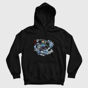 Tanjiro Kamado Demon Slayer Kimetsu No Yaiba Hoodie
