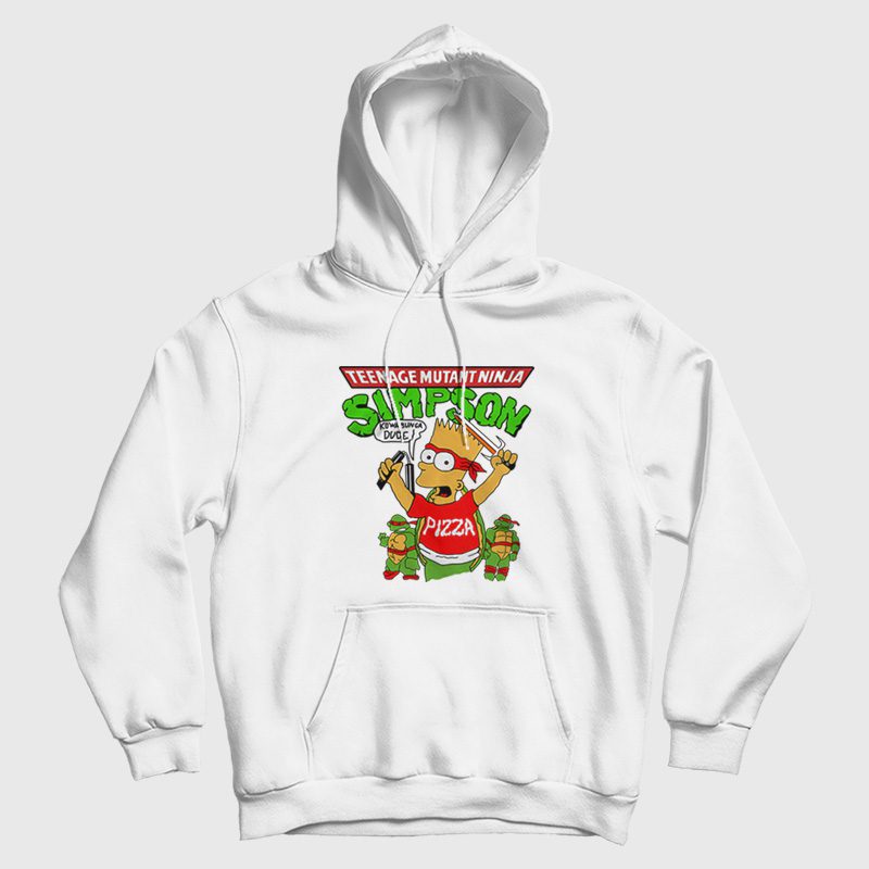 Teenage Mutant Ninja Simpson Hoodie Teenage Mutant Ninja Simpson Hoodie