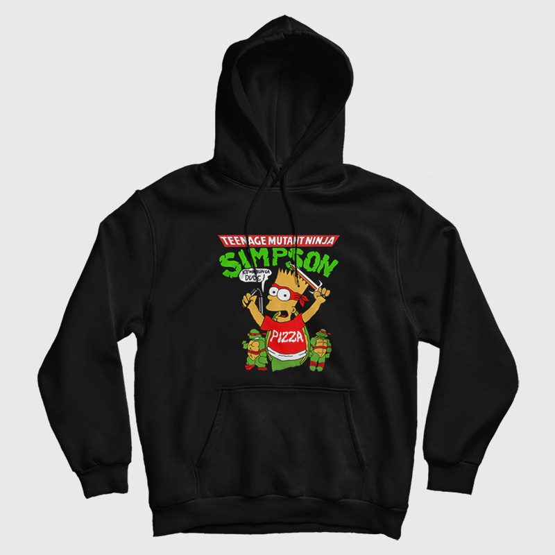 Teenage Mutant Ninja Simpson Hoodie Teenage Mutant Ninja Simpson Hoodie