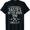 Thank You Tito T-Shirt Tito Grills It