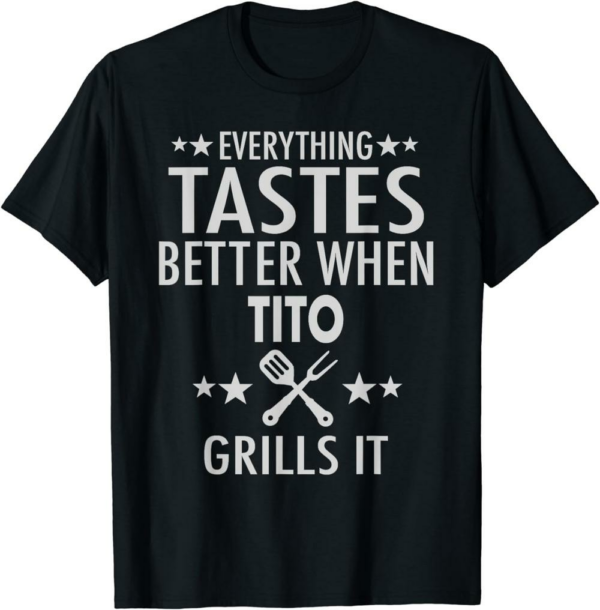 Thank You Tito T-Shirt Tito Grills It