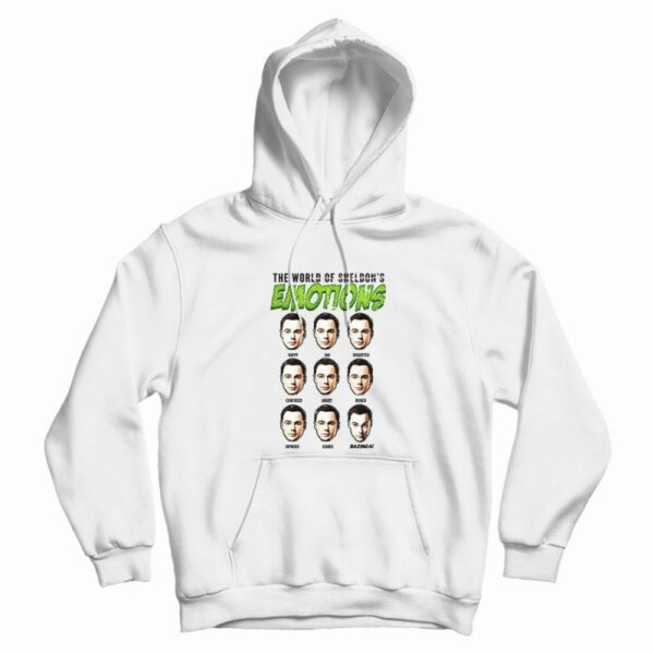 The Big Bang Theory World of Sheldon’s Emotions Hoodie
