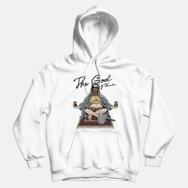 The God Of Thunder Thor Lebowski Hoodies