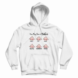 The Many Faces Of Blobfish Hoodie