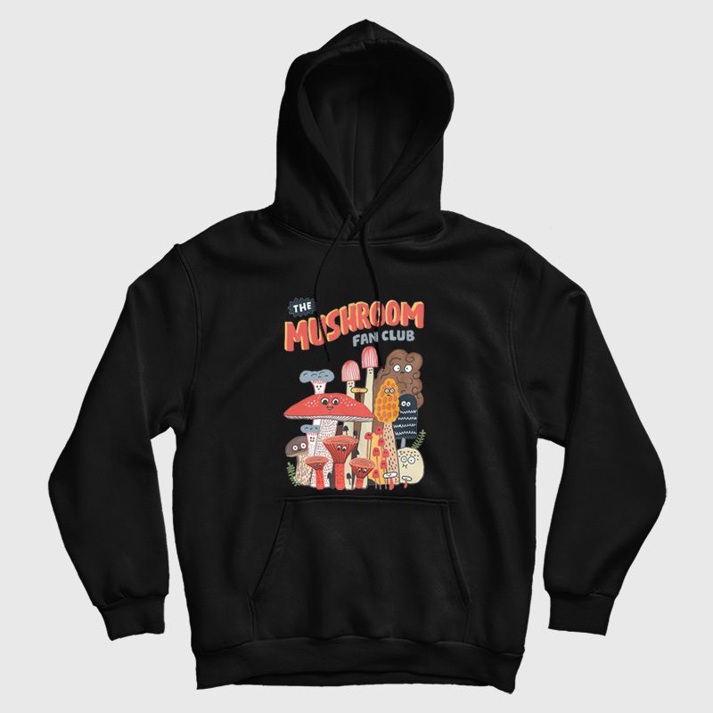 The Mushroom Fan Club Hoodie The Mushroom Fan Club Hoodie