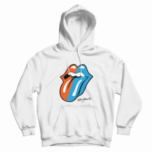 The Rolling Stones Zig Zag 89 Tongue Hoodie