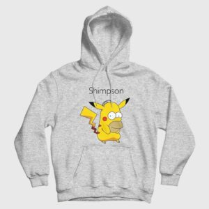 The Simpsons Homer Pikachu Hoodie