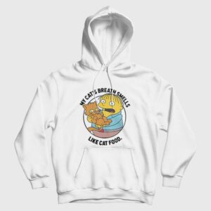 The Simpsons Ralph My Cat’s Breath Smells Like Cat Food Hoodie