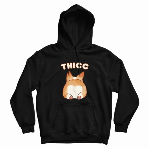 Thicc Corgi Butt Hoodie