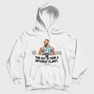 This Guy Is From A Different Planet Lebron On Stephen Hoodie