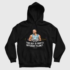 This Guy Is From A Different Planet Lebron On Stephen Hoodie