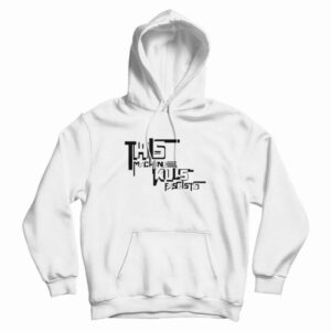 This Machine Kills Fascists Woody Guthrie Graphic Hoodie