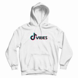 TikTok Vibes Logo Design Hoodie