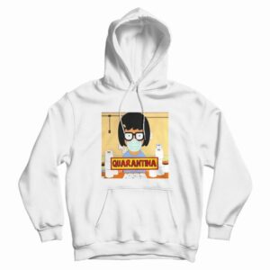 Tina Burger Quarantina Toilet Paper Hoodie