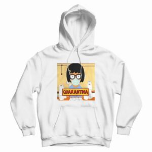 Tina Burger Quarantina Toilet Paper Hoodie