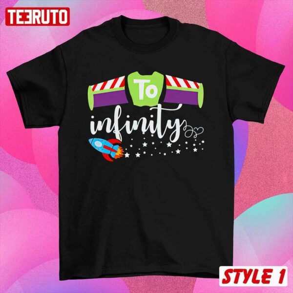 To Infinity And Beyond Buzz Lightyear Couple Matching Valentine T-Shirt